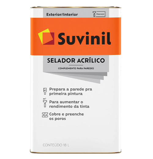 Selador Acrílico de 18L Suvinil